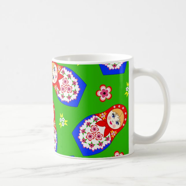 Café Caneca de boneca russa (Direita)