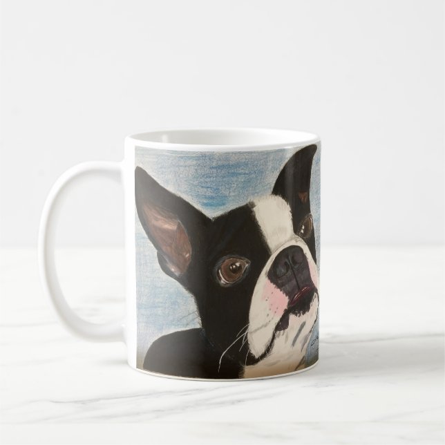 Café Caneca de Boston Terrier (Esquerda)