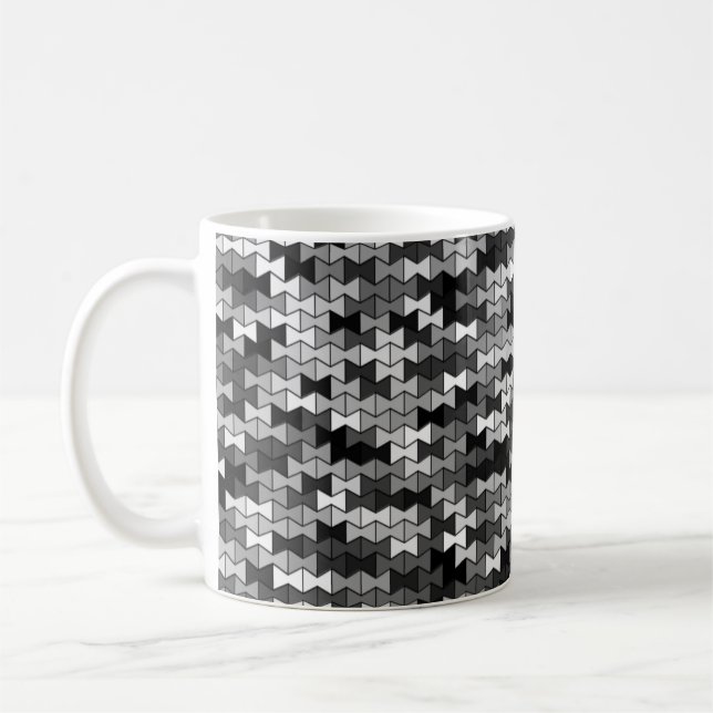 Café Caneca de Bowties 11oz do Grayscale (Esquerda)