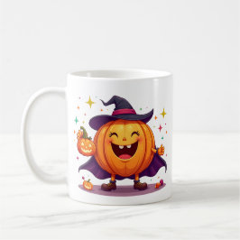Café Caneca de Bruxa Abóbora Alegre com Diversão de Hal