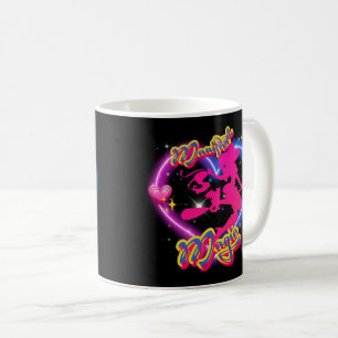 Café Caneca de Bruxa Magia Manifesta, Bruxa Mágica Fofo