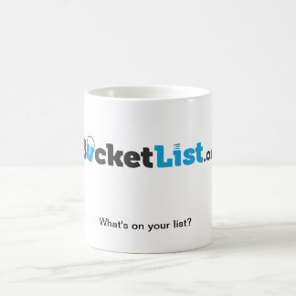 Café caneca de BucketList.org