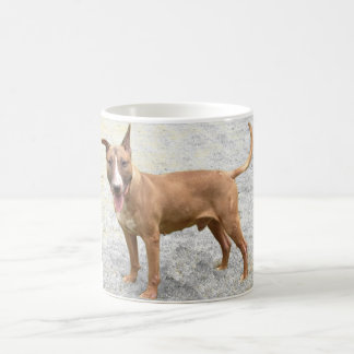Café Caneca de bull terrier do inglês