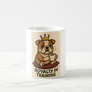 Café Caneca de Bulldog Fofo
