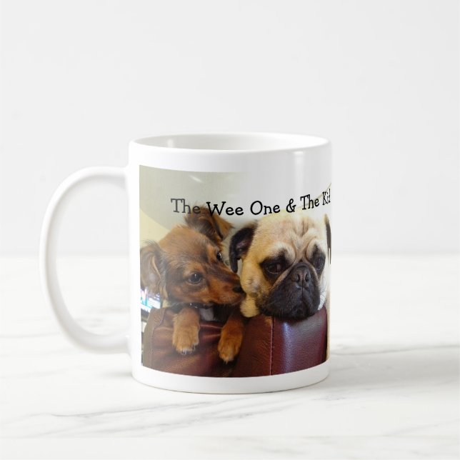 Café Caneca de Bumblesnot: Que está acima, Pug? (Esquerda)