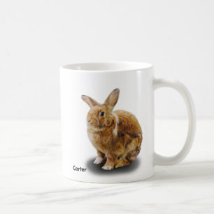 Café Caneca de BunnyLuv que caracteriza Carter
