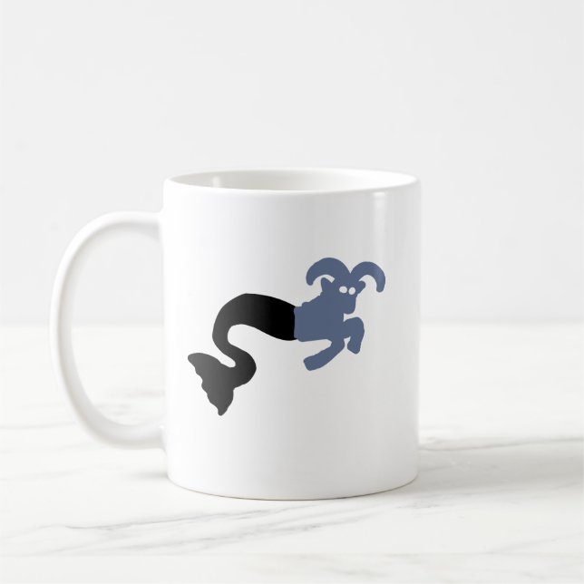 Café Caneca de Cabra Marinha • Silhueta Zodíaco Clássic (Esquerda)
