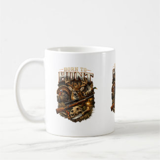 Café Caneca de Caça Vintage | Nascido para Caçar Caçado