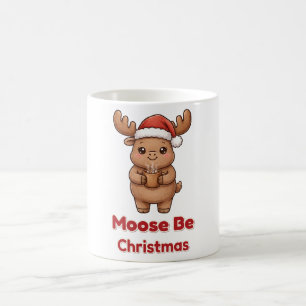 Café Caneca de Cacau Alce Natal Alce