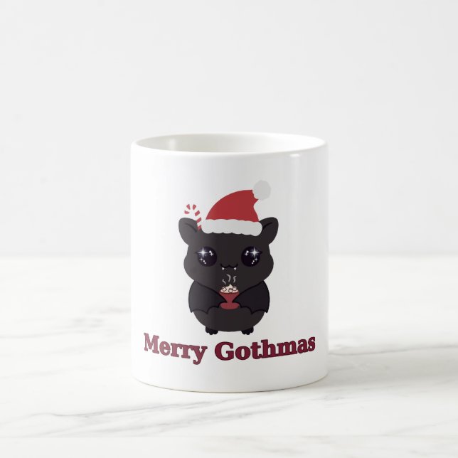 Café Caneca de Cacau de Morcego Fofo do Gothmas Alegre (Centro)