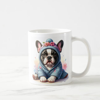 Café Caneca de cachorrinho Bulldog Francês Fofo