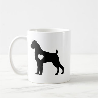 Café Caneca de Cachorro Boxer Presente