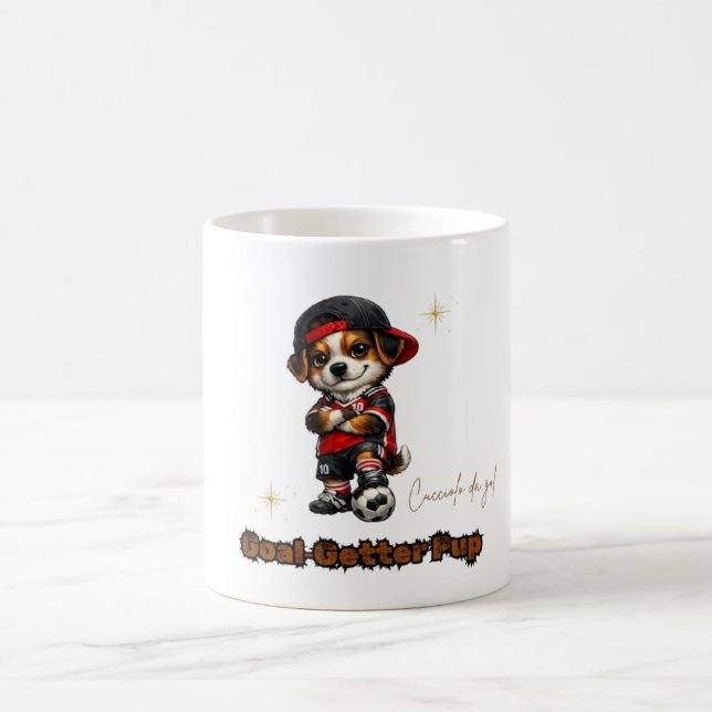 Café Caneca de Cachorro de Futebol (Centro)