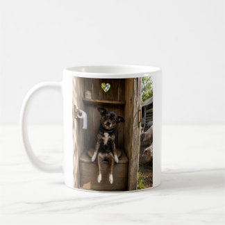 Café Caneca de cachorro engraçado da fazenda Chihuahua