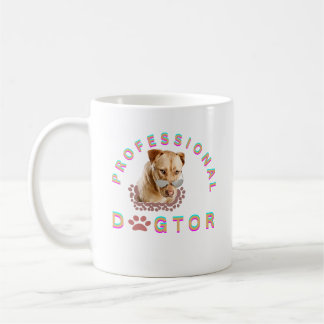 Café Caneca de Cachorro Profissional para amantes de cã