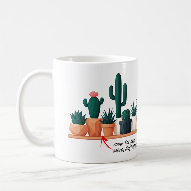 Café Caneca de cacto louca (Esquerda)