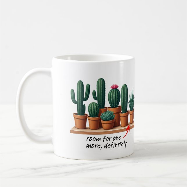 Café Caneca de cacto louca (Esquerda)