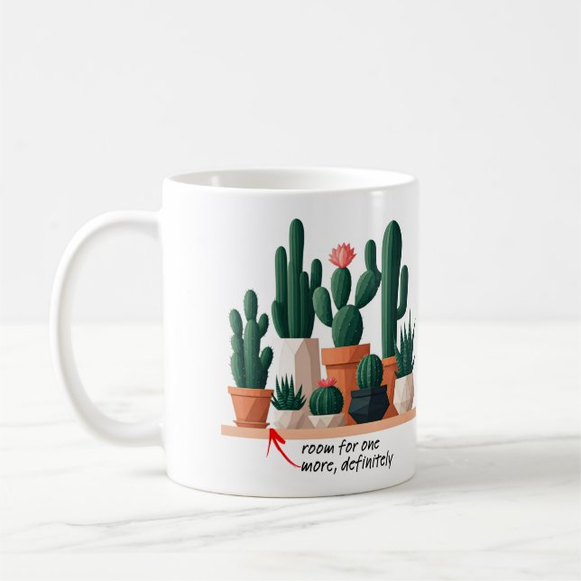 Café Caneca de cacto louca (Esquerda)