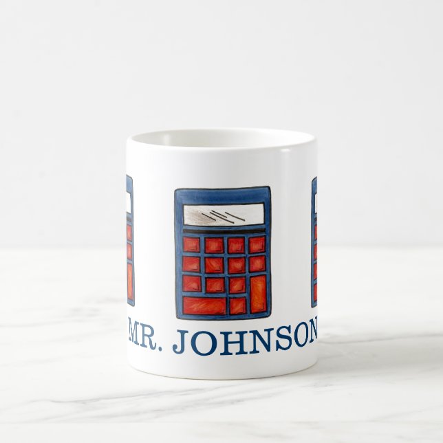 Café Caneca de Calculadora de Professores de Matemática (Centro)