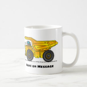 Café Caneca de Caminhão Basculante de Mineração, Presen