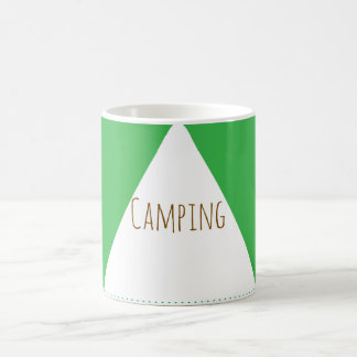Café Caneca de Camping Verde