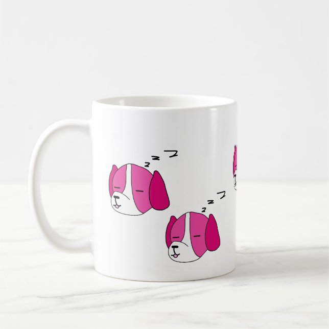 Café Caneca de cão com sono (Esquerda)