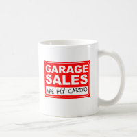 Caneca de Cardio de Venda de Garagem