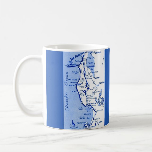 Café Caneca de Carmel para San Francisco (Esquerda)