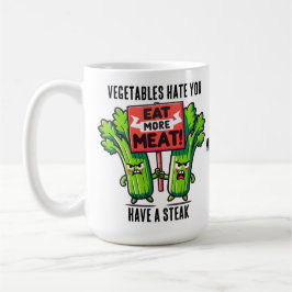 Café Caneca de carnívoro engraçado