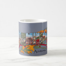 Café Caneca de cartão-postal antigo de Birmingham AL