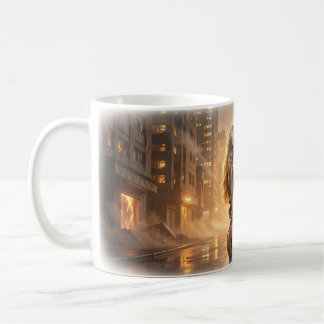Café Caneca de Casal Urbano Abraço no Temporal