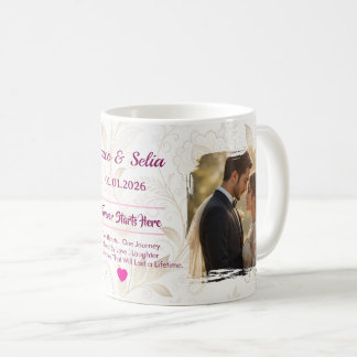 Café Caneca de Casamento Personalizada | Casal Personal