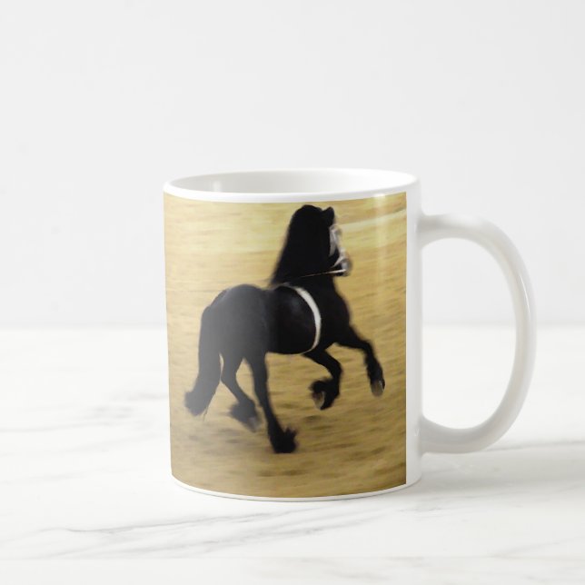 Café Caneca de Cavalo Frísia (Direita)