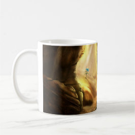 Café caneca de caverna de fantasia