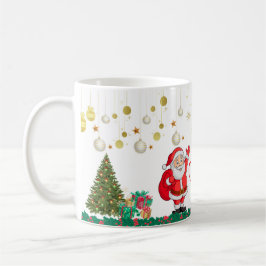 Café Caneca de Celebração de Ano Novo Feliz