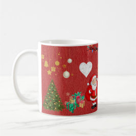 Café Caneca de Celebração de Ano Novo Feliz