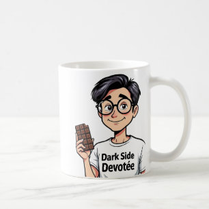 Café Caneca de Celebração do Dia Mundial do Chocolate