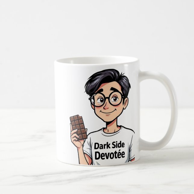 Café Caneca de Celebração do Dia Mundial do Chocolate (Direita)