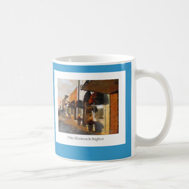 Café Caneca de cena de Brigghton Michigan (Direita)