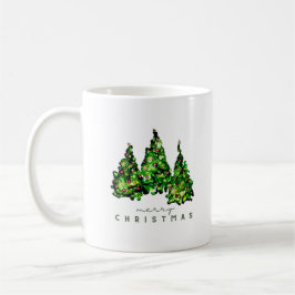 Café Caneca de Cerâmica Árvore de Natal com Design de T
