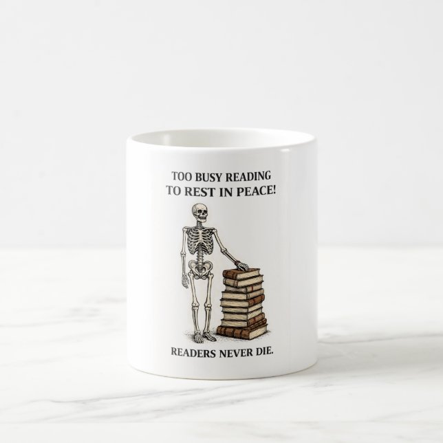 Café Caneca de Cerâmica Branca Unisex (Centro)