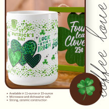 Caneca de Cerâmica com Felicitações do Dia de São