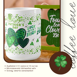 Café Caneca de Cerâmica com Felicitações do Dia de São