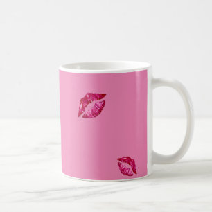 Café Caneca de cerâmica com motivo Luscious Lips