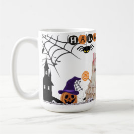 Café Caneca de Cerâmica de Halloween, Caneca de Fantasm