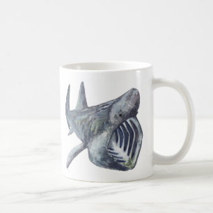 Café Caneca de Cerâmica de Tubarão-sol