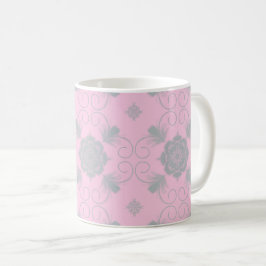 Café Caneca de Cerâmica Flora Royale