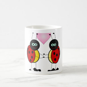 Café Caneca de Cerâmica Joia da Joaninha