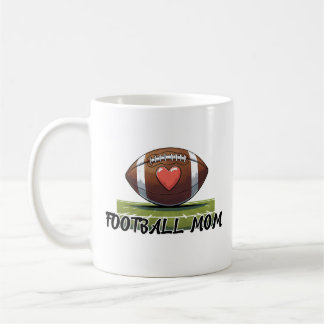 Café Caneca de Cerâmica Mãe de Futebol | Presente Perfe