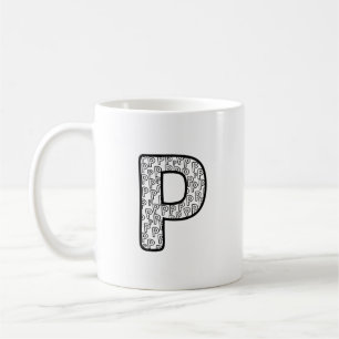 Café Caneca de Cerâmica P Carta Personalizada